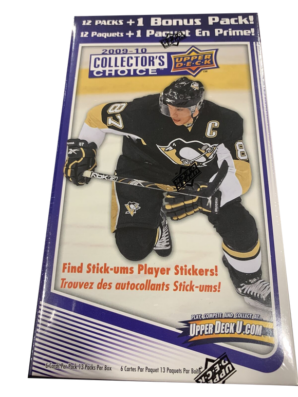 2009-10 UD Collector's Choice NHL Hockey cards - Blaster Box