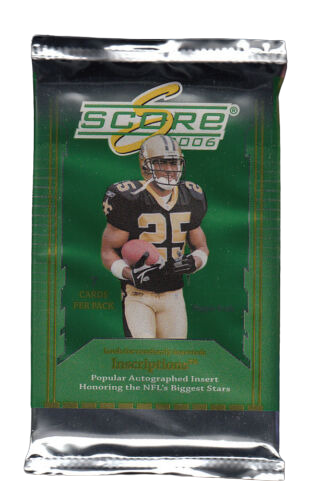 2006 Score NFL Football cards - Retail Pack