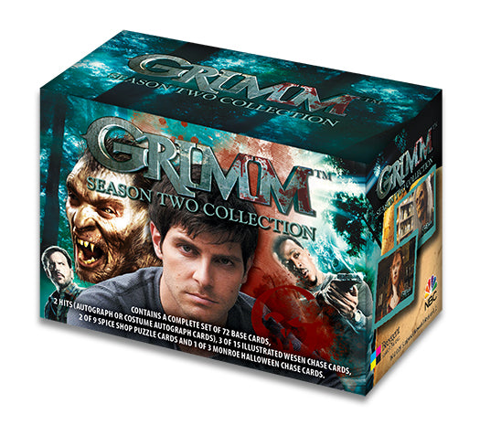 Grimm Season 2 Collection trading cards (2015 Breygent) - Hobby Box