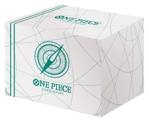 One Piece TCG Clear Card Case Standard - White Deck Box