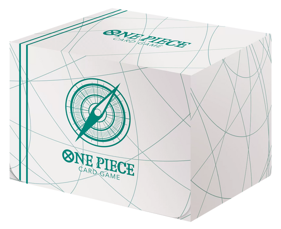 One Piece TCG Clear Card Case Standard - White Deck Box