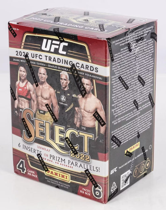 2022 Panini Select UFC MMA cards - Blaster Box