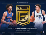2021-22 Panini Donruss Elite NBA Basketball cards - Hobby Box