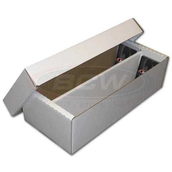 BCW Shoe Box 1,600ct Cardboard Storage Box w/ Lid