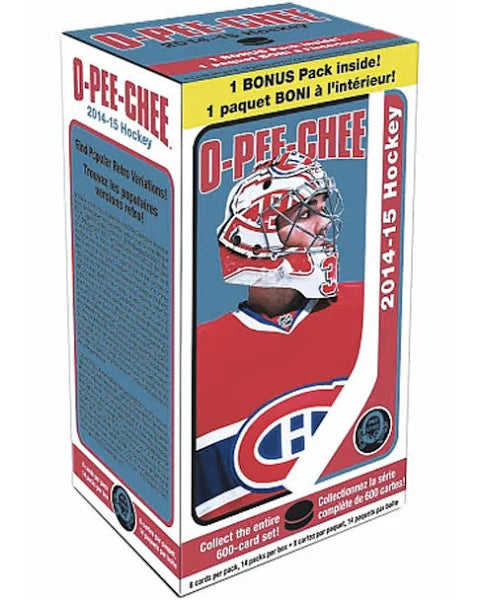 2014-15 Upper Deck O-Pee-Chee NHL Hockey cards - Blaster Box