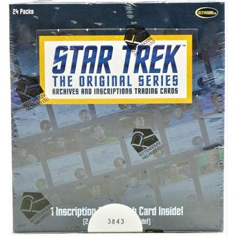 Rittenhouse Star Trek The Original Series Archives and Inscriptions (2020) - Hobby Box