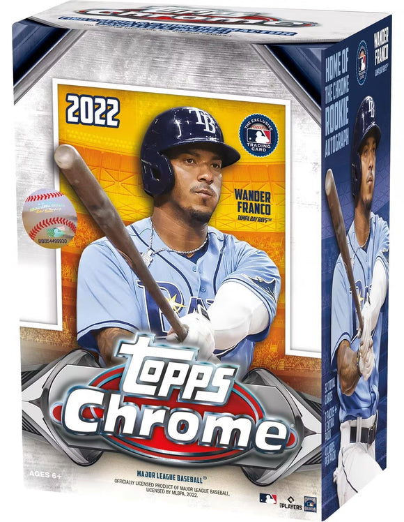 2022 Topps Chrome MLB Baseball - Blaster Box
