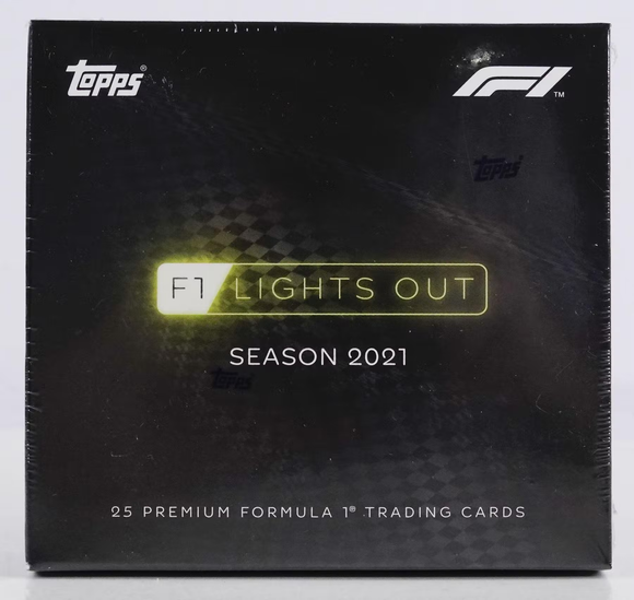2021 Topps Formula One (F1) Lights Out Racing - Hobby Box