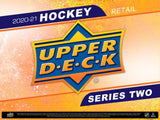 2020-21 Upper Deck Series 2 NHL Hockey - Cello/Fat/Value Pack