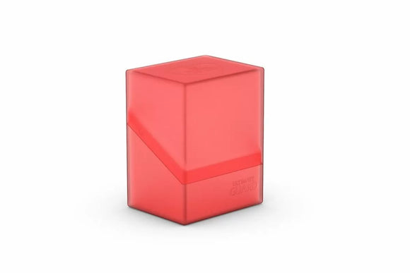 Ultimate Guard Boulder Deck Box 80+ Standard Size - Ruby