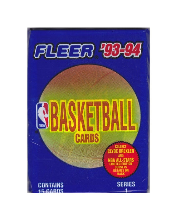 1993-94 Fleer Series 1 NBA Basketball - Hobby Pack