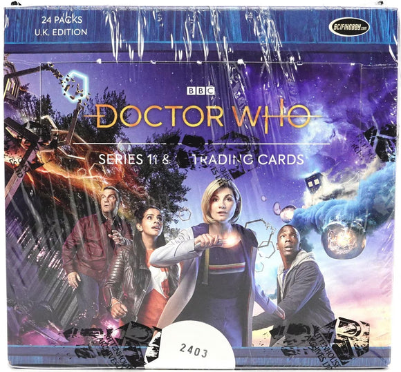 Doctor Who Series 11 & 12 UK Edition (Rittenhouse 2022) - Hobby Box
