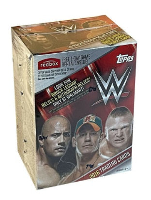 2016 Topps WWE Wrestling cards - Blaster Box