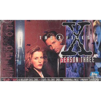Topps X-Files Season 3 trading cards (1996) - Hobby Box