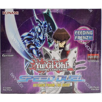 Yu-Gi-Oh! Speed Duel: Attack from the Deep Booster Pack Box (36ct)