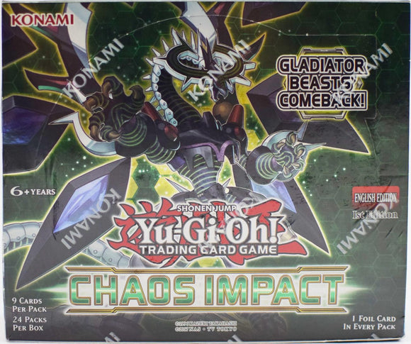 Yu-Gi-Oh! Chaos Impact Booster Pack Box (24ct)
